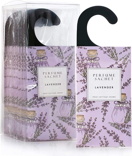 Large 12 Packs Lavender Hanging Closet Deodorizer Air Freshener Long Lasting Sce - Picture 11 of 12