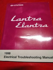 ELECTRICAL TROUBLESHOOTING MANUAL 1CM EPAIS PKYE 8007B POUR HYUNDAI ELANTRA 1998