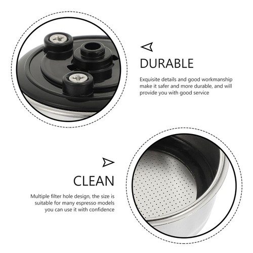 Removable Filter Manual Press Coffee Machines Basket Professional - 第 6/12 張圖片