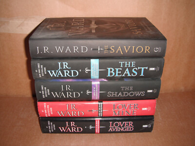 The Black Dagger Brotherhood Vol. 7,8,14,15,17 by J. R. Ward Hardcover