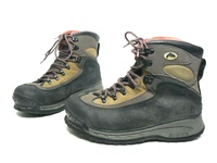 SIMMS Rivershed Studded Rubber Sole Fly Fishing Wading Boots Men's US 10