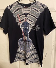 Vintage tie dyed Star wars Darth Maul t shirt sz. 14/16 youth Rare Darth Vader