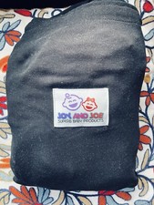 Joy and Joe Baby Wrap Organic 100% Cotton Stretchy Sling Carrier Black