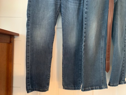 Lot of 2 Lee X-Treme Comfort Urban Pipeline Boys Jeans 10 Regular Dickies Belt - Picture 3 of 10