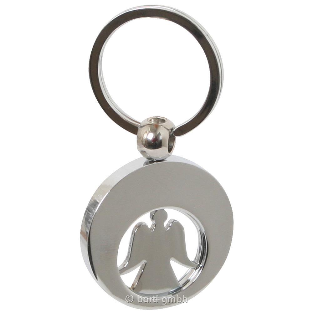 Bartl Metall-schlüsselanhänger Engel (chip), Einkaufswagen-chip, Neu &