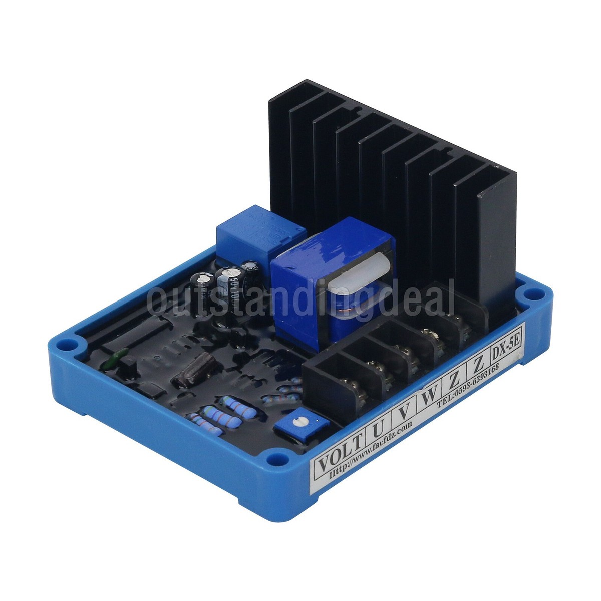 Regolatore Di Tensione Automatico Maxgeek JF-13A AVR Trifase 380V Per Generatori