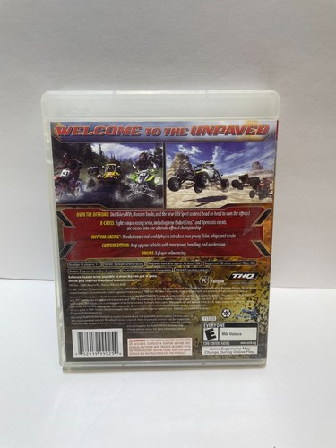 MX vs. ATV Untamed (Sony PlayStation 3, 2007) CIB. Tested! - Picture 2 of 3