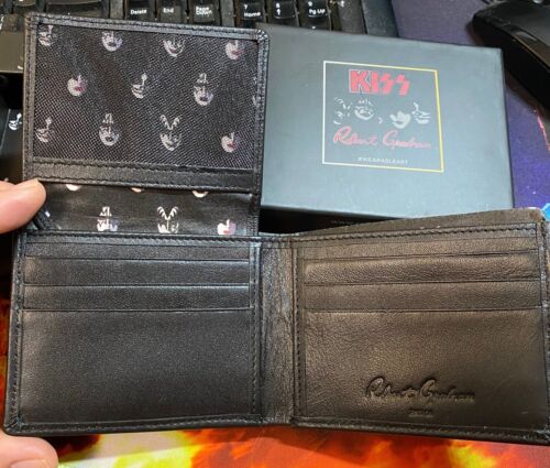 Robert Graham KISS Genuine Leather Bifold Wallet - New - Picture 8 of 12