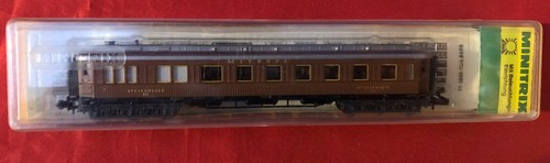 Minitrix 13183 N Mitropa 6-achsiger Speisewagen beleuchtet OVP | Zustand: Neu