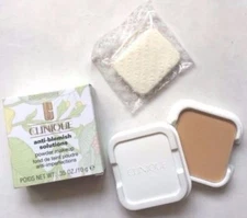 Clinique Anti-Blemish Solutions Powder Makeup 65 Neutral Refill with Sponge NIB