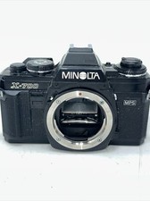 PARTS Minolta X-700 35mm SLR Film Camera Body Only Untested