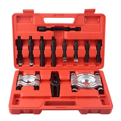 12pcs Bearing Separator Puller Set Heavy Duty 5 Ton Capacity 2'' and 3'' Bearin...