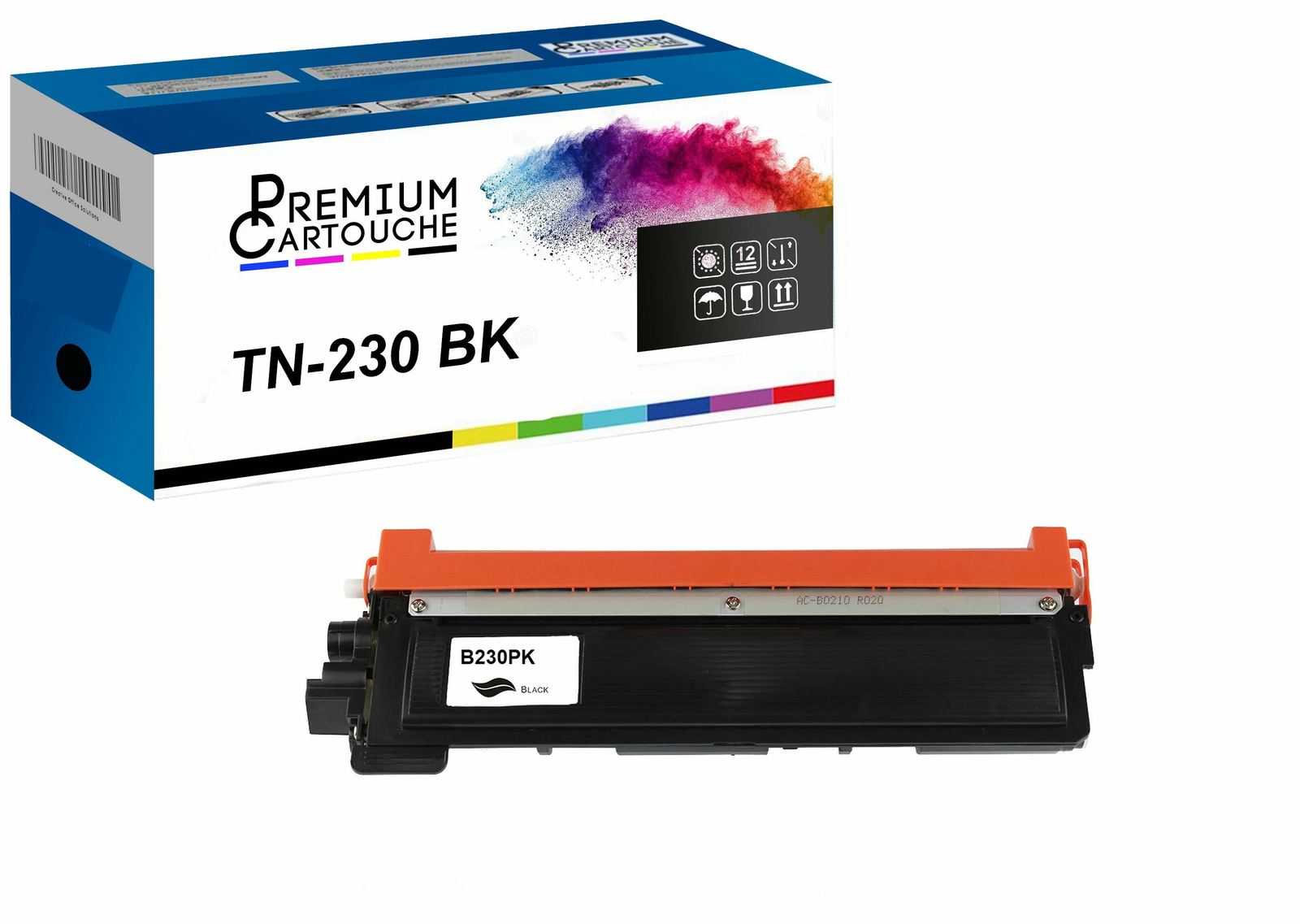 Cartouche toner TN-230BK noir de qualité supérieure compatible avec les imprimantes Brother