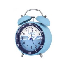 Orologio Sveglia SS LAZIO JA7097LA Celeste Azzurro Alarm da Tavolo