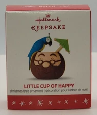 Hallmark Keepsake Ornament Miniature Little Cup Of Happy NEW IN BOX!