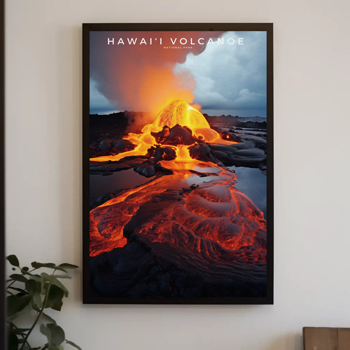 Hawaii Volcanoes National Park Poster - Picture 9 of 17