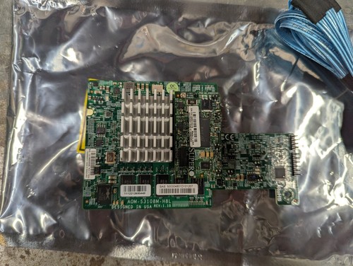 Carte mezzanine interne RAID 8 ports profil bas Supermicro AOM-S3108M-H8L - Photo 2/4