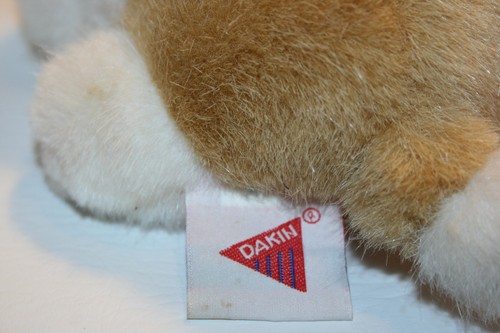 De colección 1993 Dakin Beethoven Peluche San Bernardo Cachorro Perro Arco Rosa 9" - Imagen 6 de 6