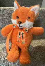 Reese's Hershey  s Orange Bear Talking Plush Stuffed Animal Collectable 9  