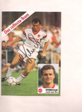 Autograph Martin Schneider Football Player 1st FCN Original Signature