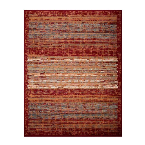 Rustic Striped Farmhouse Living Room Bedroom Indoor Large Area Rug or Runner - Picture 3 of 7