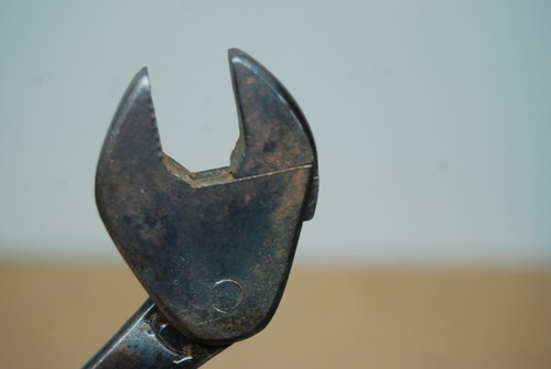 Antique / Vintage Mini 5 1/2" Blosta Self Adjusting Wrench Tool - Picture 5 of 12