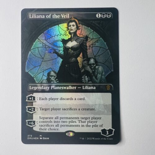 Magic The Gathering Mtg Foil Liliana of the Veil Dominaria United Excellent - Picture 1 of 1