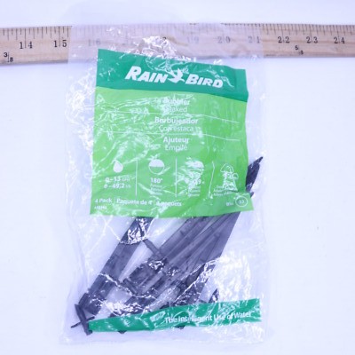 (4-Pk) Rain Bird Drip Irrigation Micro-Bubbler on Stake MBH4