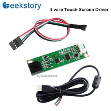 4 Wire Resistive USB Touchscreen Panel Controller Driver Board Kit USB Cable