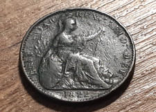 GEORGE IV FARTHING 1822