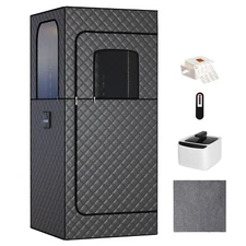 TOREAD Portable Steam Sauna for Home, Full Size Sauna Box, 2.6L 1000W