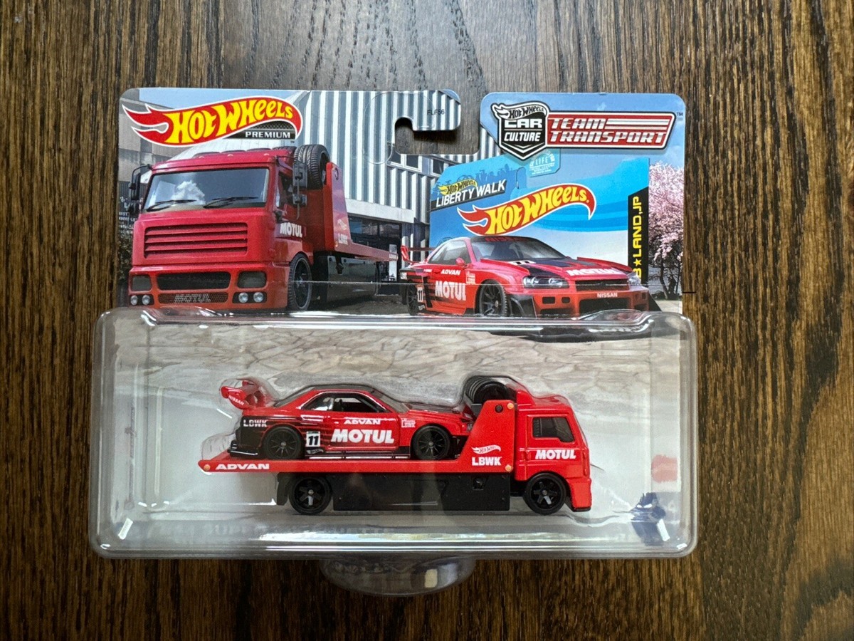 Hot Wheels Team Transport LB-ER34 Super Silhoutte Nissan Skyline