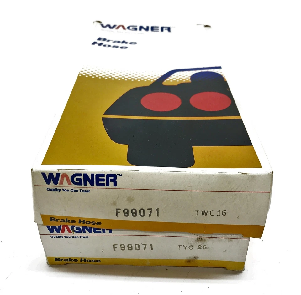 Manguera de freno Wagner F99071 [Lote de 2] NOS Foto 4 de 4