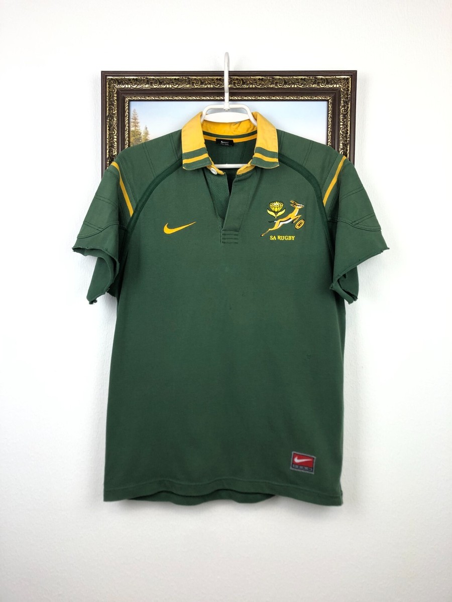 BORNTOWIN RUGBY JERSEY サイズ1 LYFT Vintage 90's Nike South Africa Rugby Union Jersey Mens Shirt
