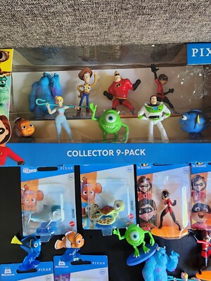 Lot Of 28 MIXED NEW Disney Pixar Toy Story Monsters Wall-e+ Mini