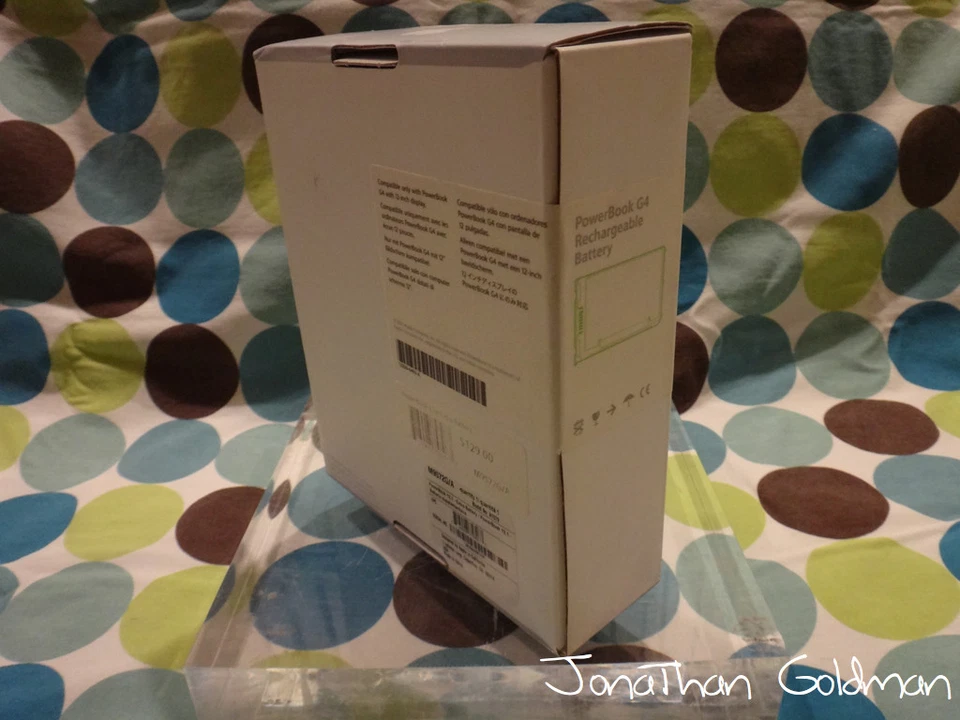 Apple PowerBook G4 12" Rechargeable Battery NEW SEALED BOX M9572G/A M8984G/A - Image 2 of 4