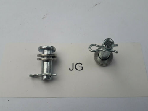 SUNBEAM ALPINE (TIGER) DOOR CHECK STRAP PINS x 2 - Picture 2 of 3