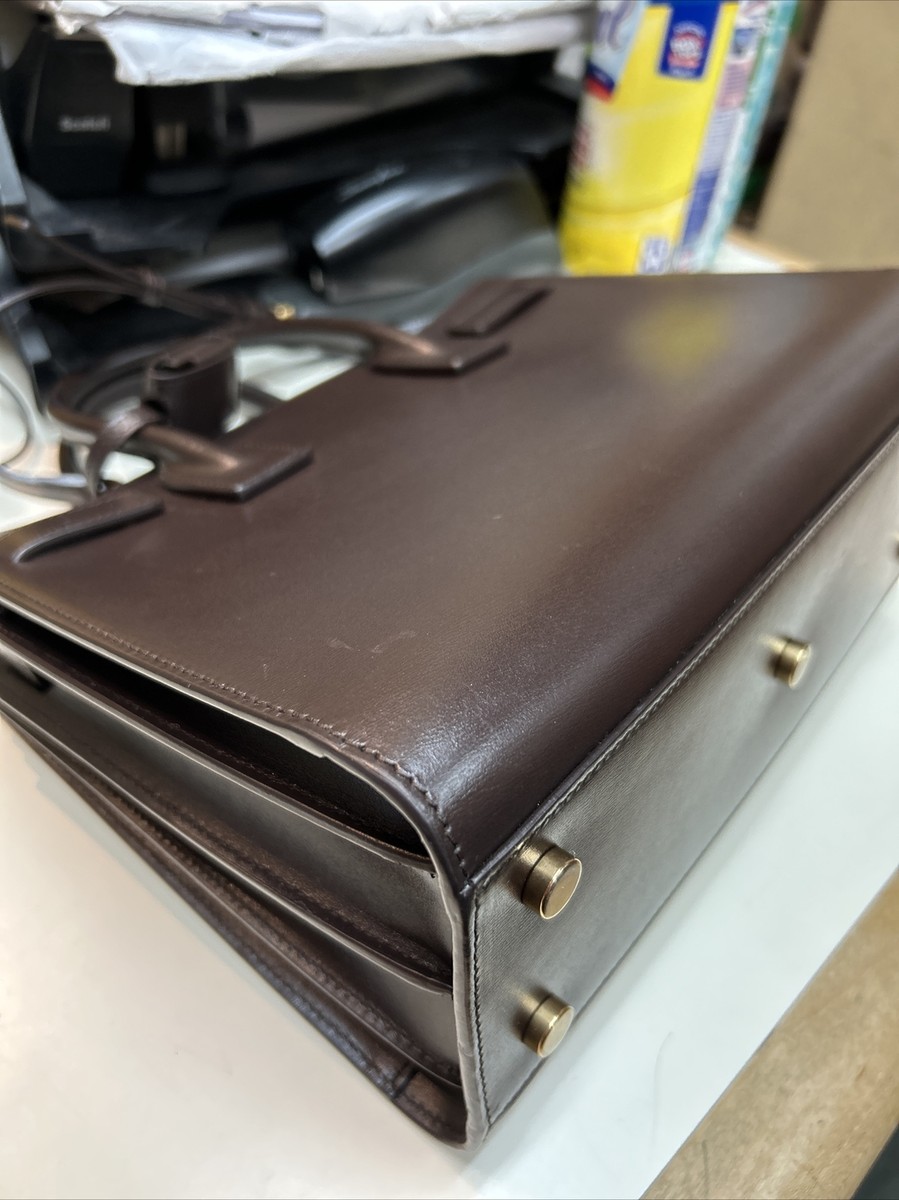 Yves Saint Laurent YSL Sac De Jour Baby Brown Leather Yves Saint Laurent YSL Sac De Jour Baby Brown Leather