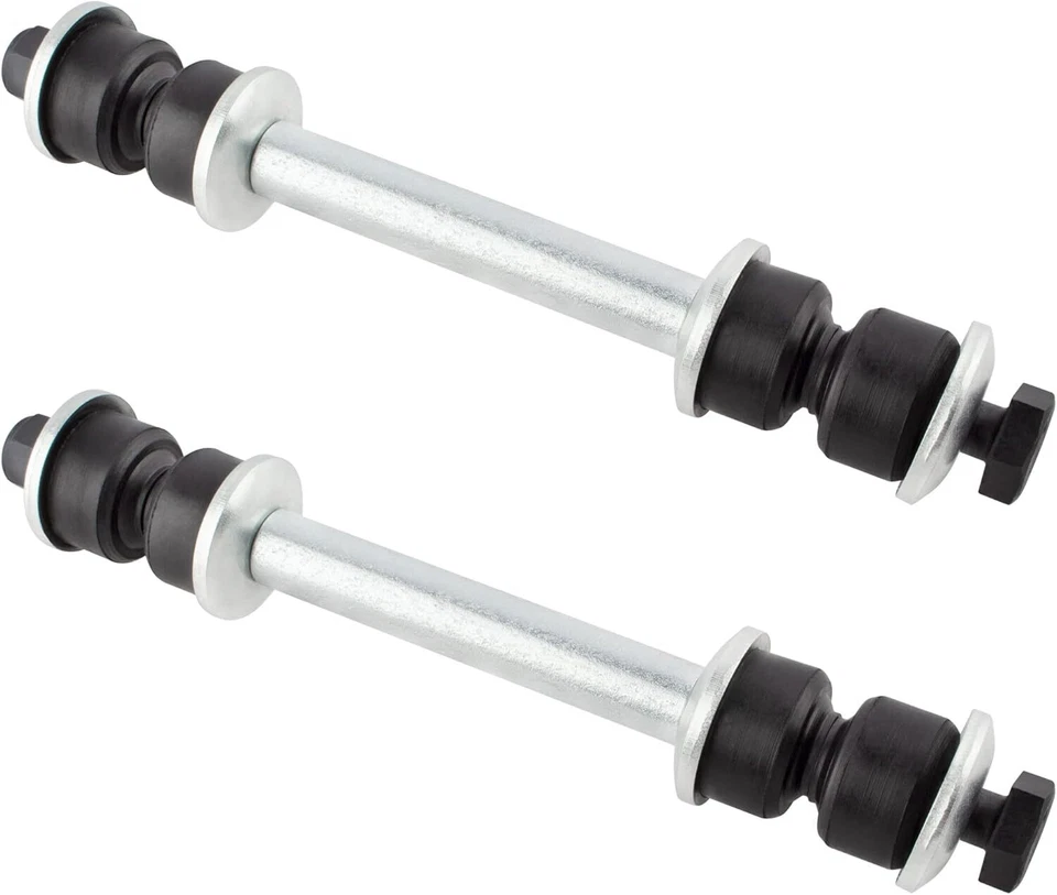 2 Front Stabilizer Sway Bar Links For Mazda 626 Mitsubishi Van Nissan D21 Pickup - Image 4 of 4