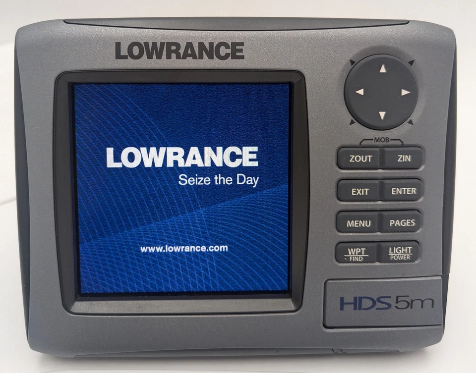 LOWRANCE HDS-5m GPS Chartplotter Display Unit w/ Navionics 674P+ Boston-New York - Image 2 of 4