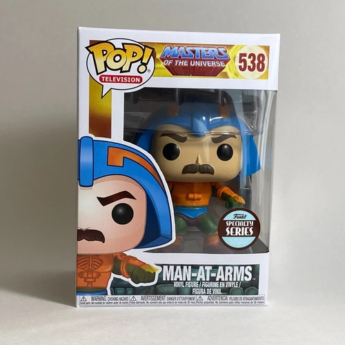 MAN-AT-ARMS - Funko Pop! #538 - Masters of the Universe - RARE - VAULTED