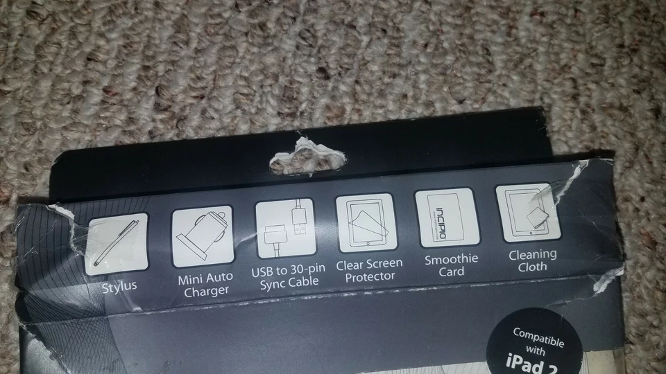 Incipio Essentials Kit for iPad 2- Black (WM-IPAD-025) - Image 3 of 4