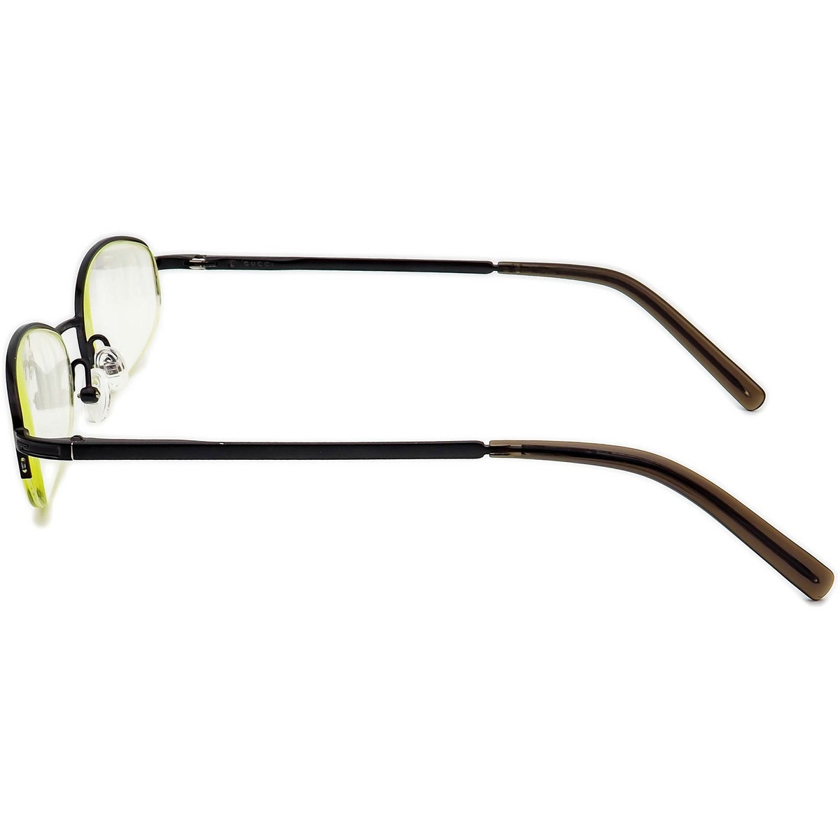 Gucci Eyeglasses GG 2698 3G3 Black Half Rim Metal Frame  display picture 2