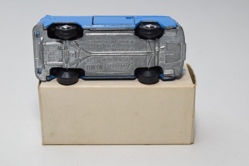 B32 1:66 SCHUCO 317810 VW VOLKSWAGEN BUS VAN T2 BLUE MIB PROMO DEALER BOX RARE! - Picture 7 of 9