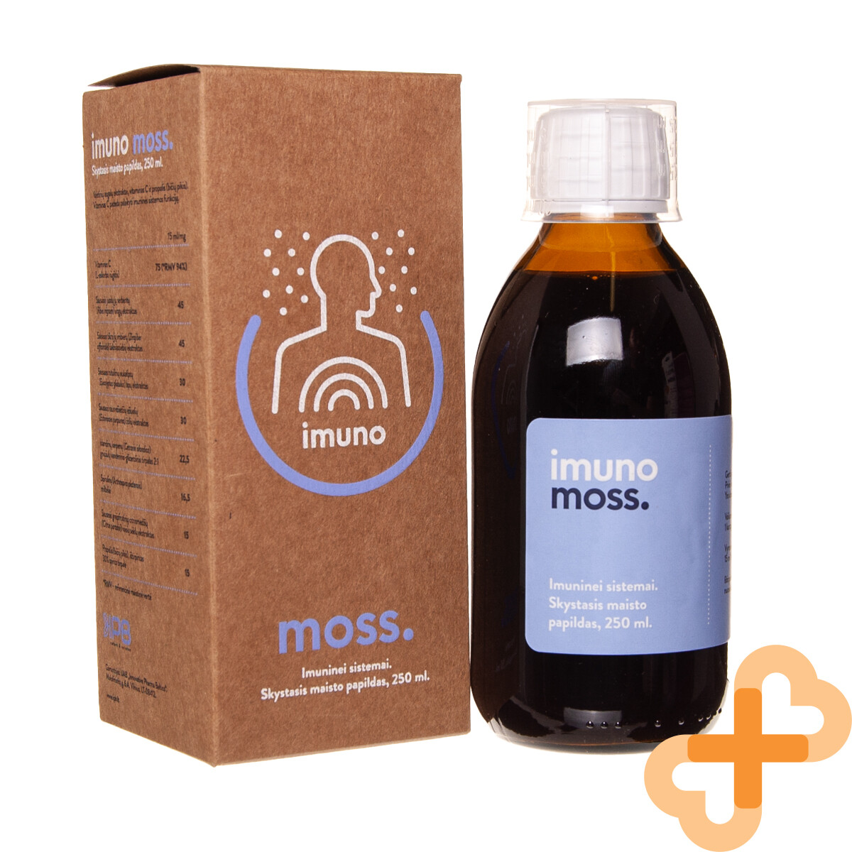 IMUNOMOSS Jarabe 250 ml Suplemento de Apoyo al Sistema Inmunológico Bebida Vi...