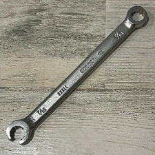 Bonney Tools USA 7/16" SAE 12pt Flare Nut & Box End Wrench 23314 New Old Stock