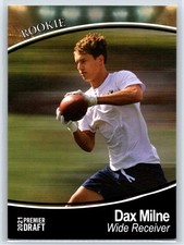 2021 SAGE Premier Draft Dax Milne Rookie BYU Cougars RC #147