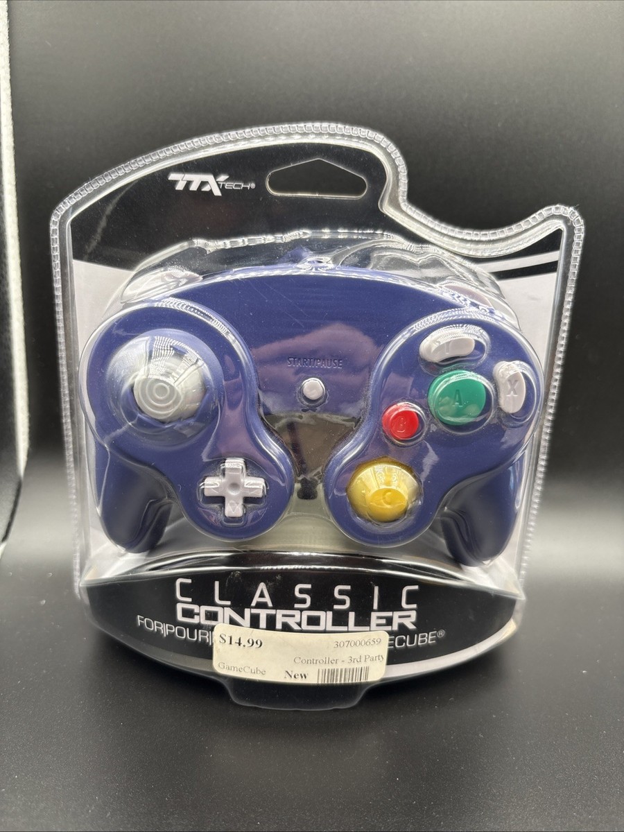 TTX Tech Gamecube Classic Controller Indigo Purple BRAND NEW | eBay