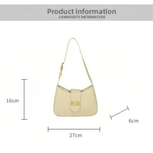 PU Leather Underarm Bag Casual Messenger Bag New Shoulder Bag Casual Outing - Zdjęcie 2 z 14