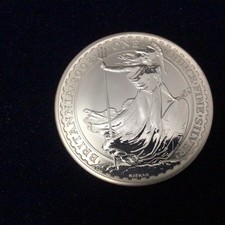 2002 Silver Britannia 1oz
